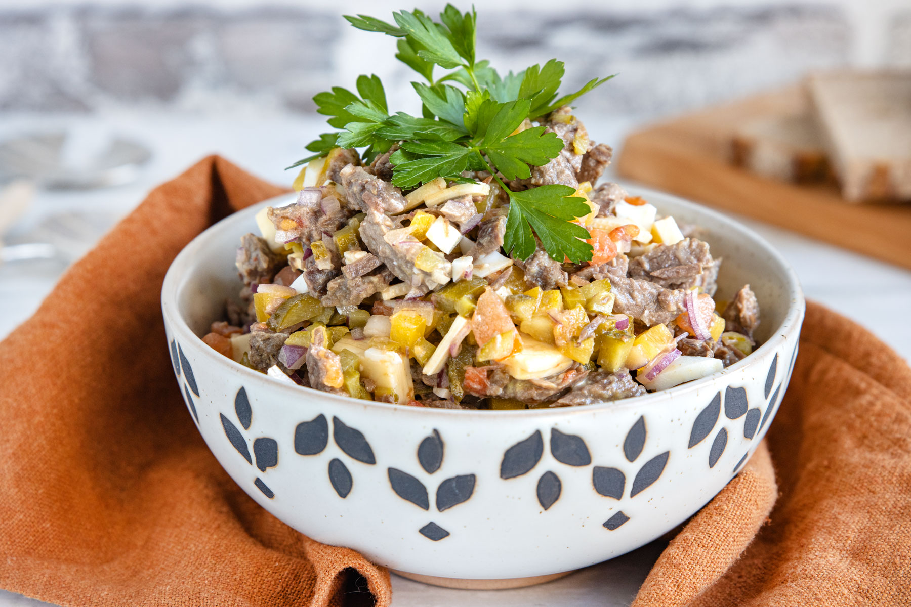 Deftige Rezepte für Fleischsalat