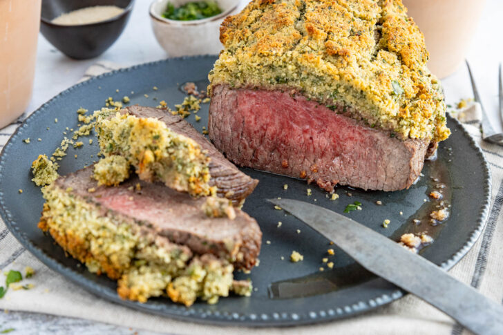 Roastbeef mit Kräuterkruste