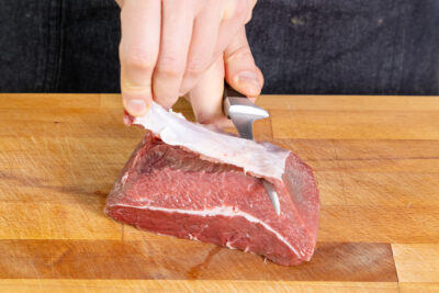 Fleisch parieren