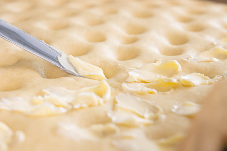 Butter verteilen