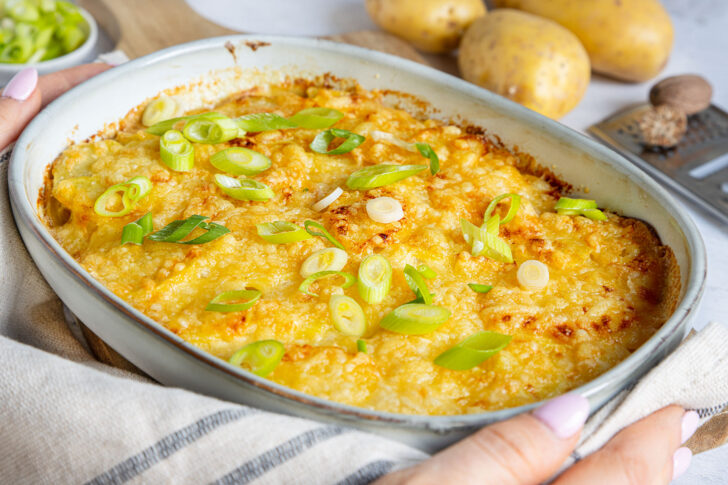 Schnelles Kartoffelgratin