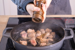 Rindfleisch würzen