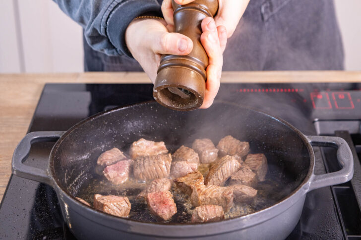 Rindfleisch würzen