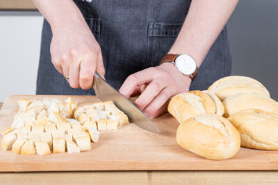 Brötchen würfeln