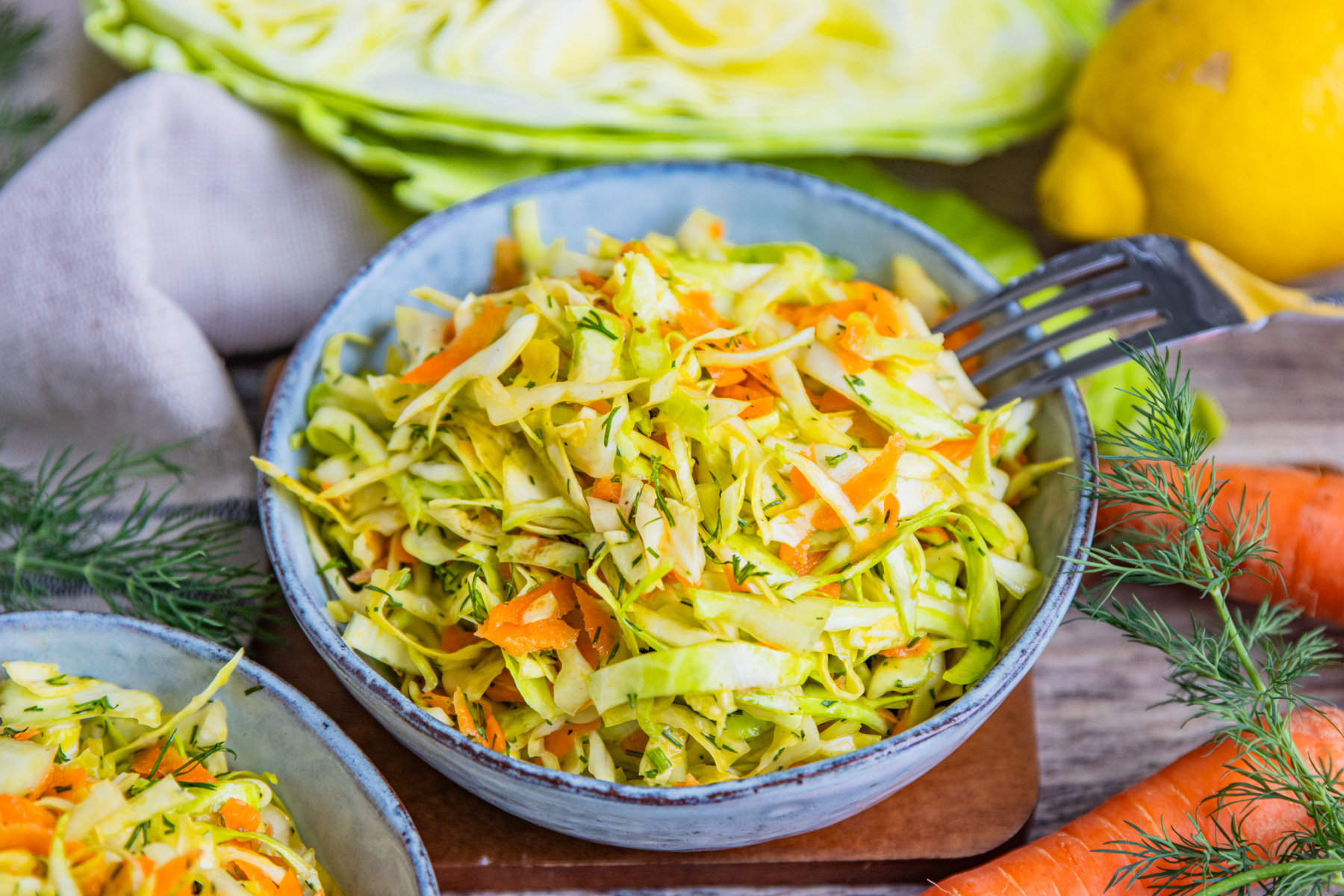 Spitzkohlsalat: schnell & einfach Spitzkohlsalat: schnell & einfach