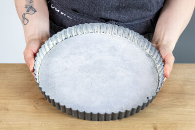 vorbereitete Tarteform