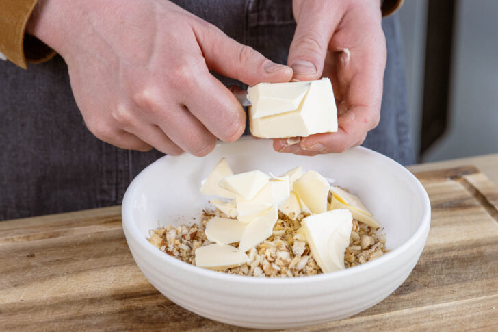 Butter dazugeben
