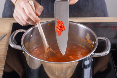 Chili dazugeben