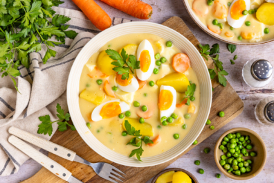 Eierragout DDR Rezept