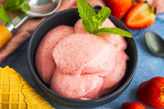 Erdbeereis aus dem Thermomix®