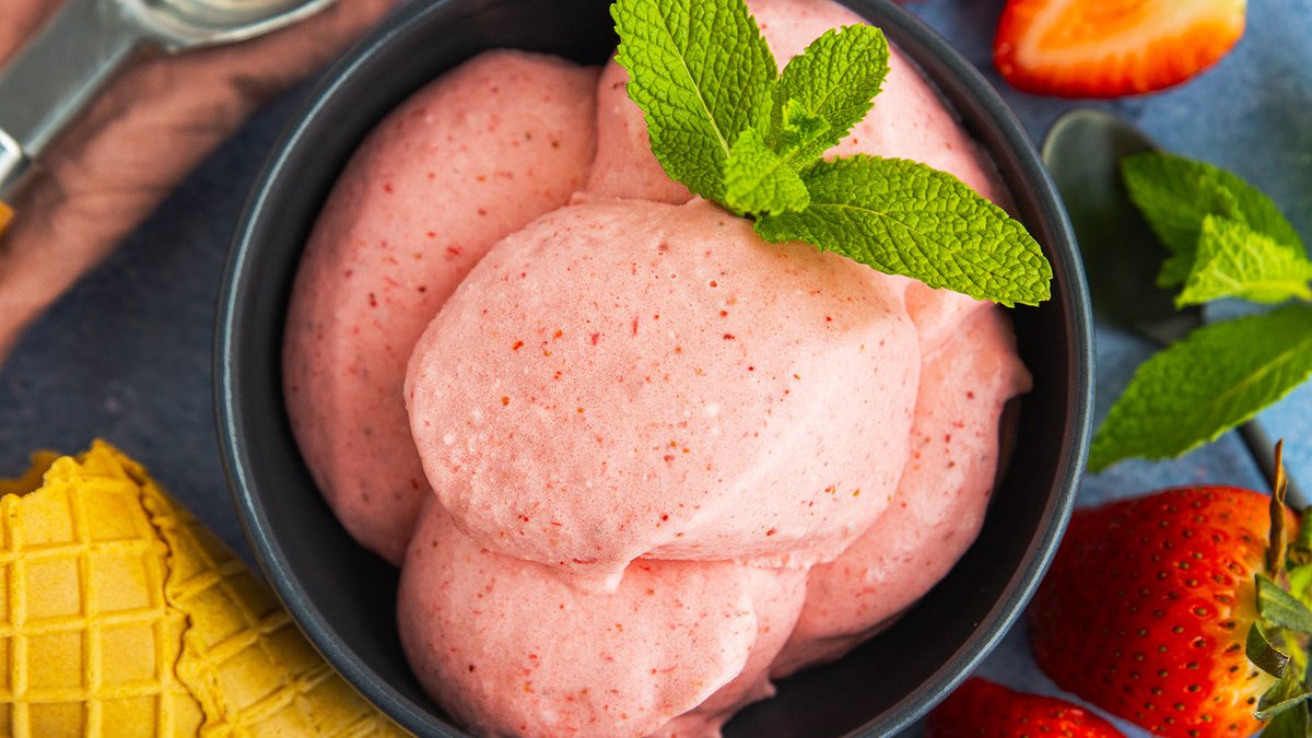 Erdbeereis aus dem Thermomix®