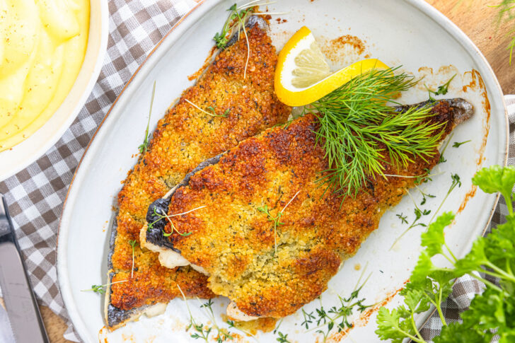 Fischfilet Bordelaise