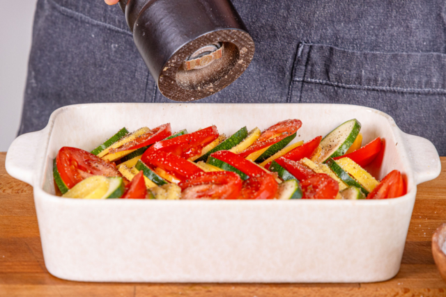 Hackfleisch-Auflauf mit Schafskäse Hackfleisch-Auflauf mit Schafskäse