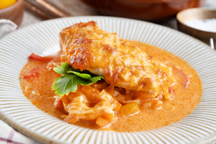 Hähnchen-Paprika-Auflauf