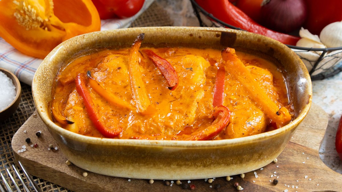 Hähnchen-Paprika-Auflauf | Rezept - eat.de