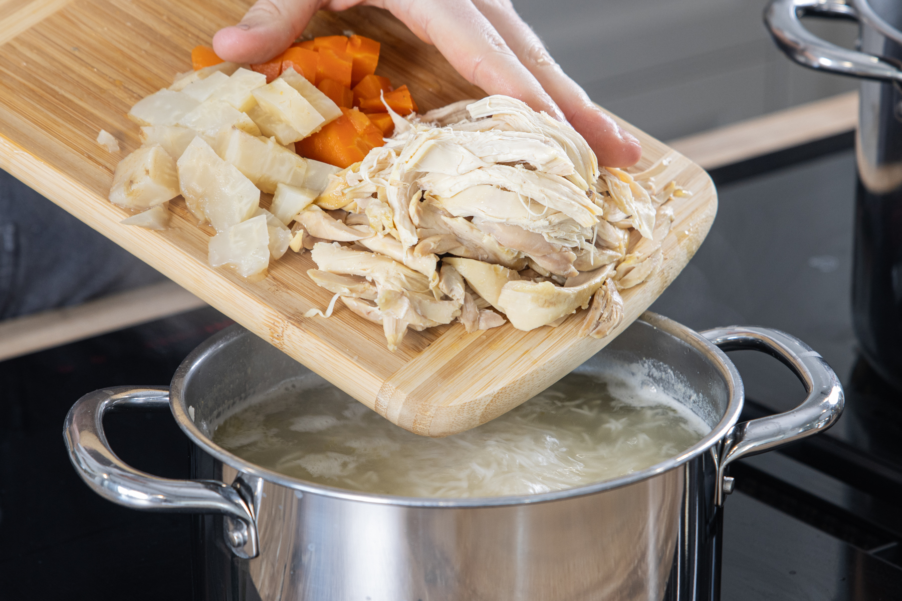 Hühnersuppe mit Reis | Rezept