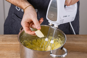 Butter dazugeben