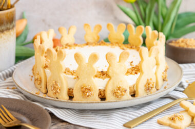 Osterhasen-Käsekuchen