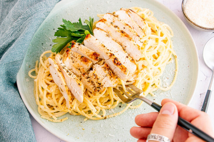 Pasta Chicken Alfredo