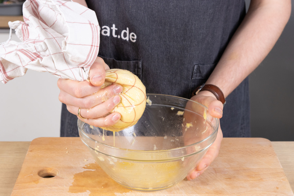 Reibekuchen mit Lachs