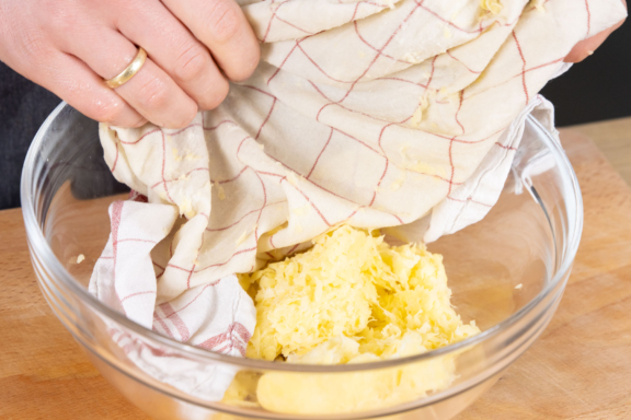 Reibekuchen mit Lachs | Rezept