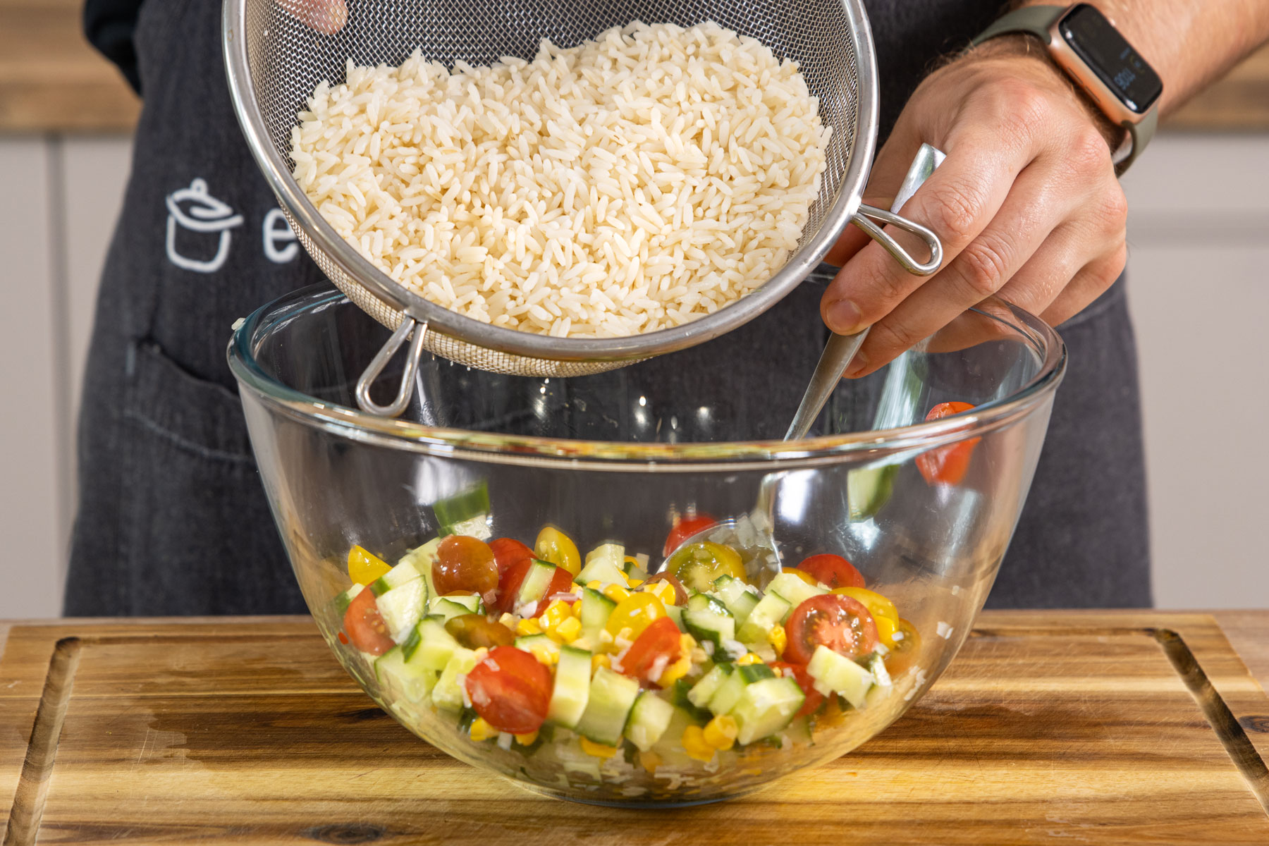 Reissalat-Rezept: schnell &amp; einfach