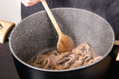 Rindfleisch anbraten