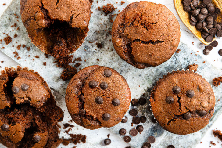 Saftige Schokomuffins