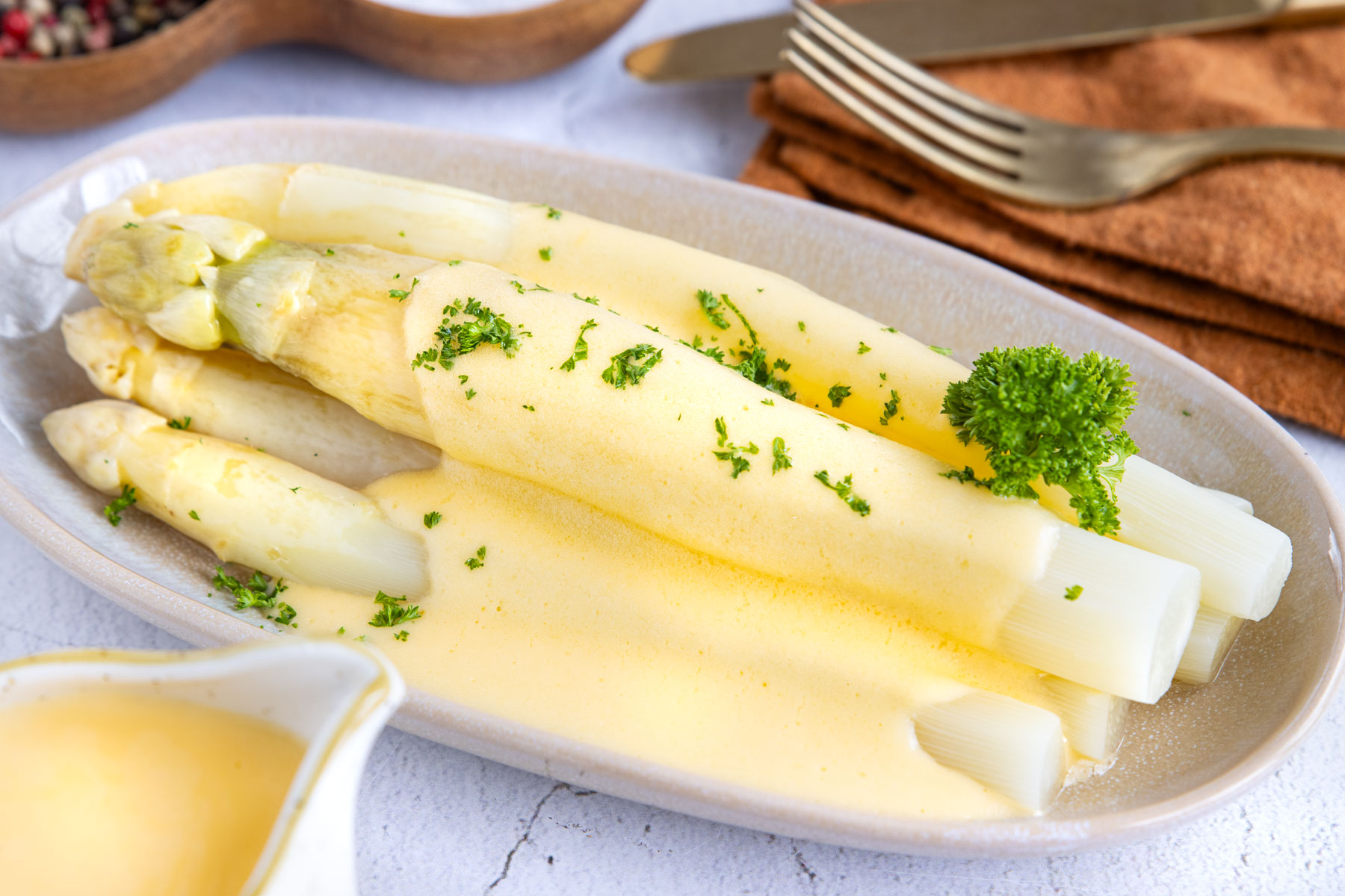 Sauce Hollandaise aus dem Thermomix® | Rezept