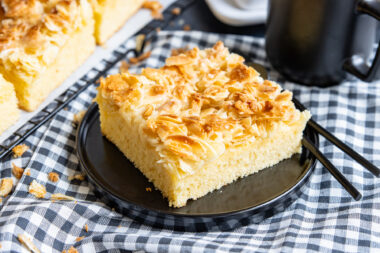 Schneller Butterkuchen ohne Hefe