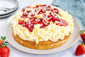 Spaghettieis-Torte