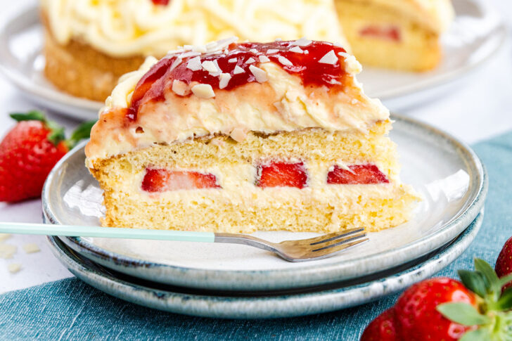 Spaghettieis-Torte