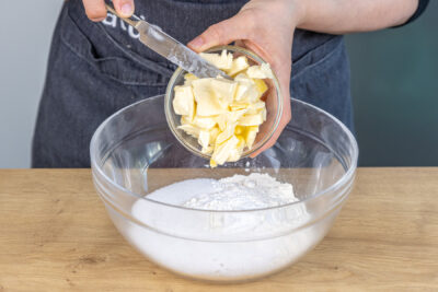 Butter dazugeben