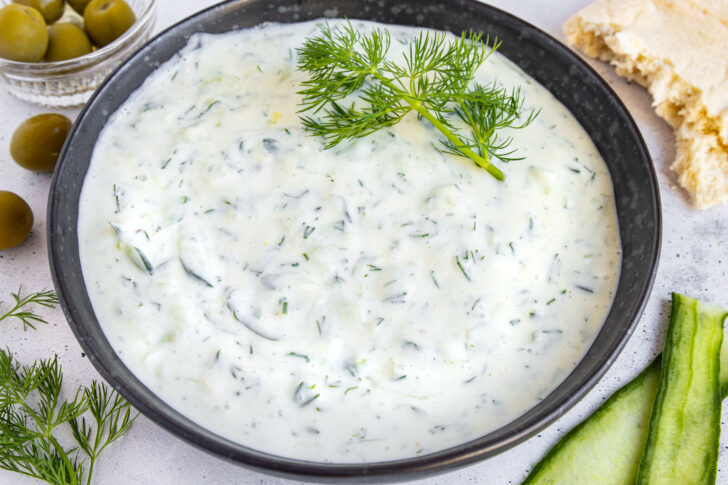 Veganer Tzatziki