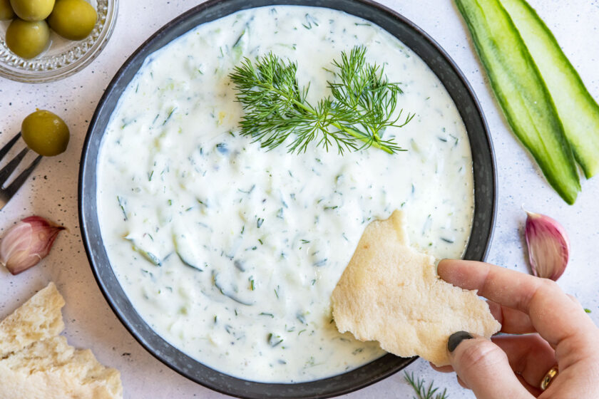 Veganer Tzatziki