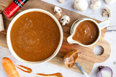 Vegetarische Bratensoße