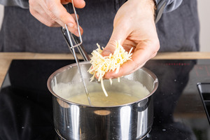 Gouda dazugeben