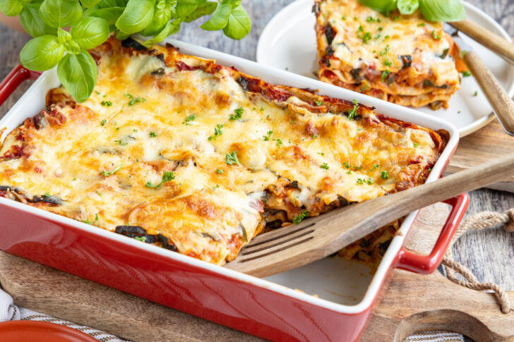 Vegetarische Zucchini-Lasagne