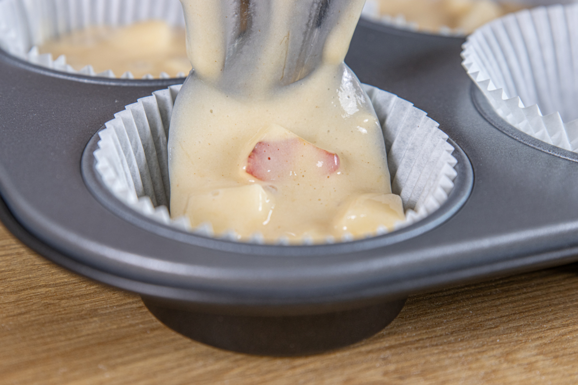 Apfel-Bananen-Muffins | Rezept