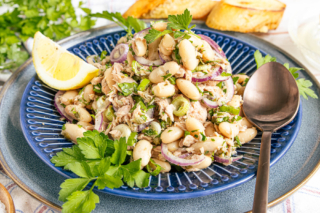 Bohnensalat mit Thunfisch