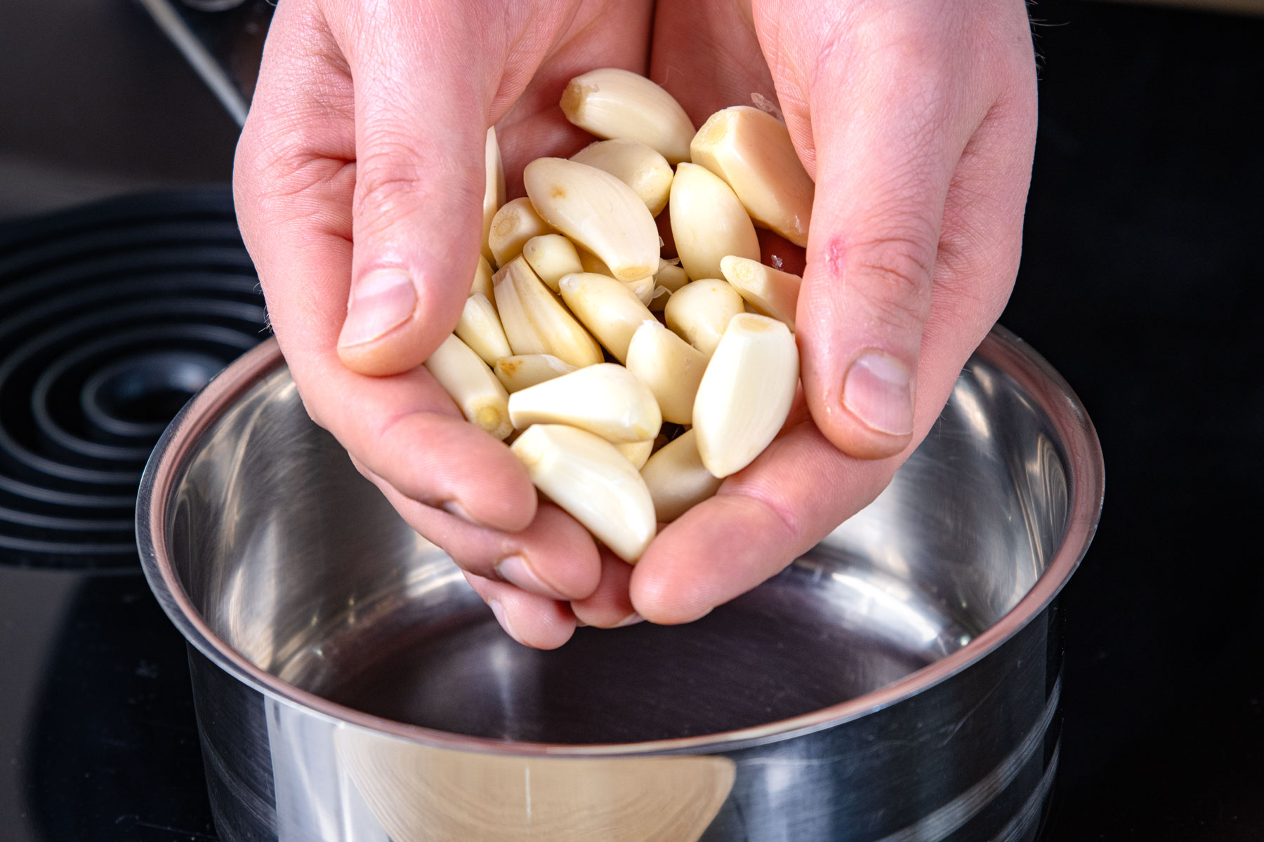 Confierter Knoblauch Confierter Knoblauch