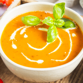 Cremige Tomatensuppe