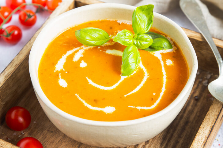 Cremige Tomatensuppe