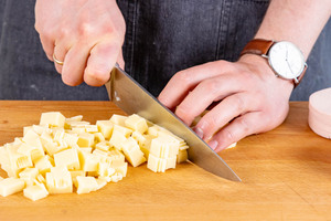 Käse schneiden