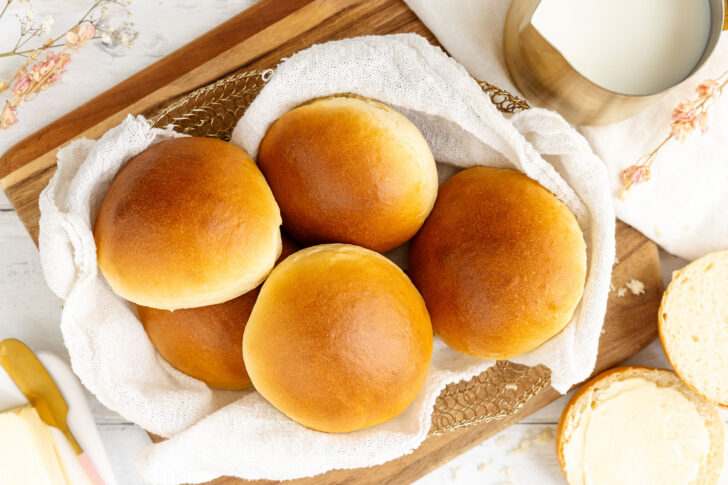 Fluffige Milchbrötchen einfach selber machen