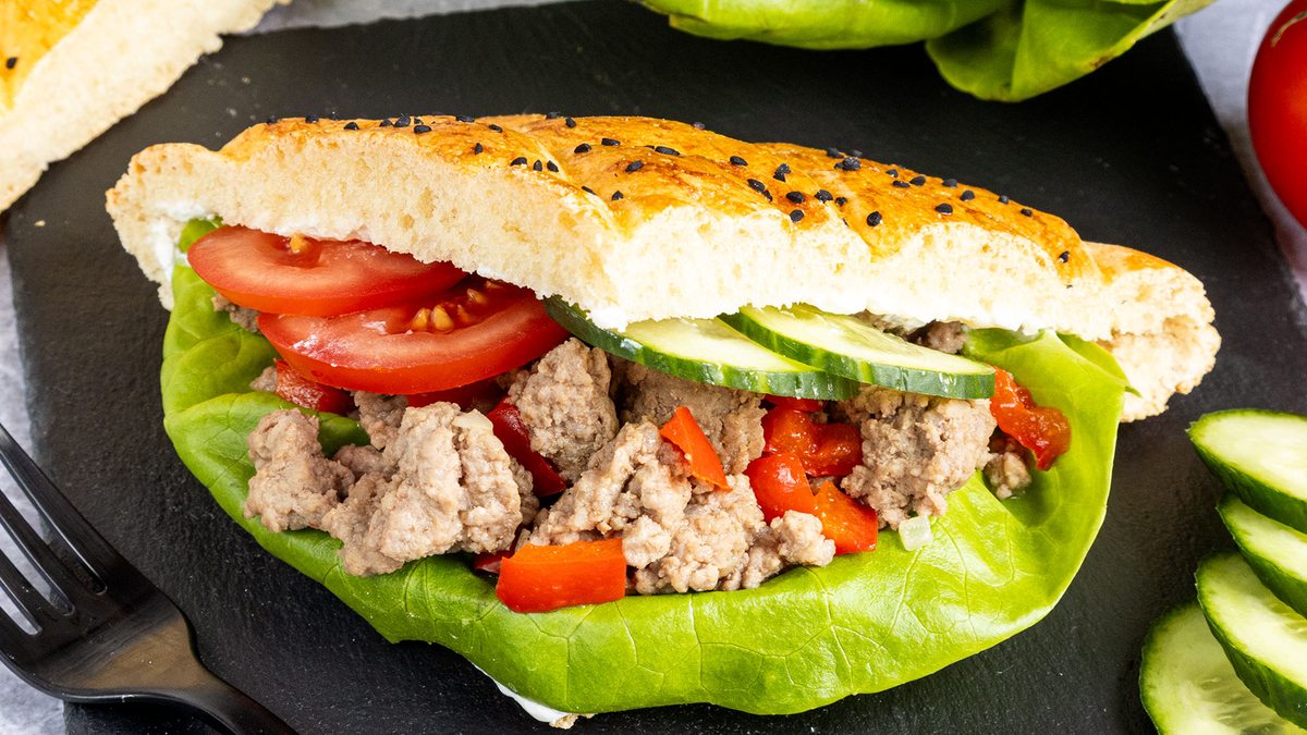 Gefülltes Fladenbrot | Rezept - eat.de