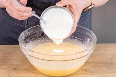 Joghurt dazugeben