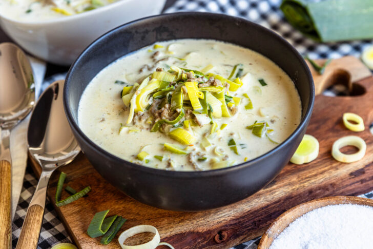 Käse-Lauch-Suppe nach Landfrauen-Art