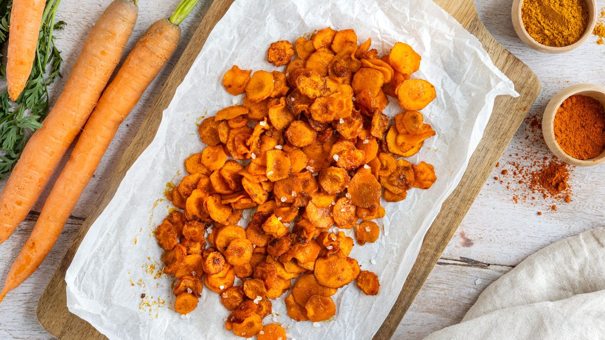 Karottenchips