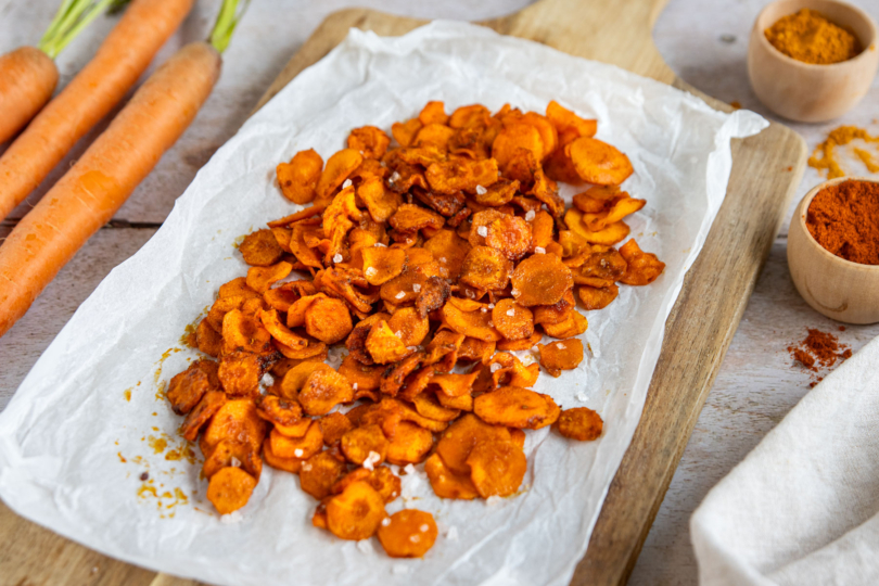 Karottenchips
